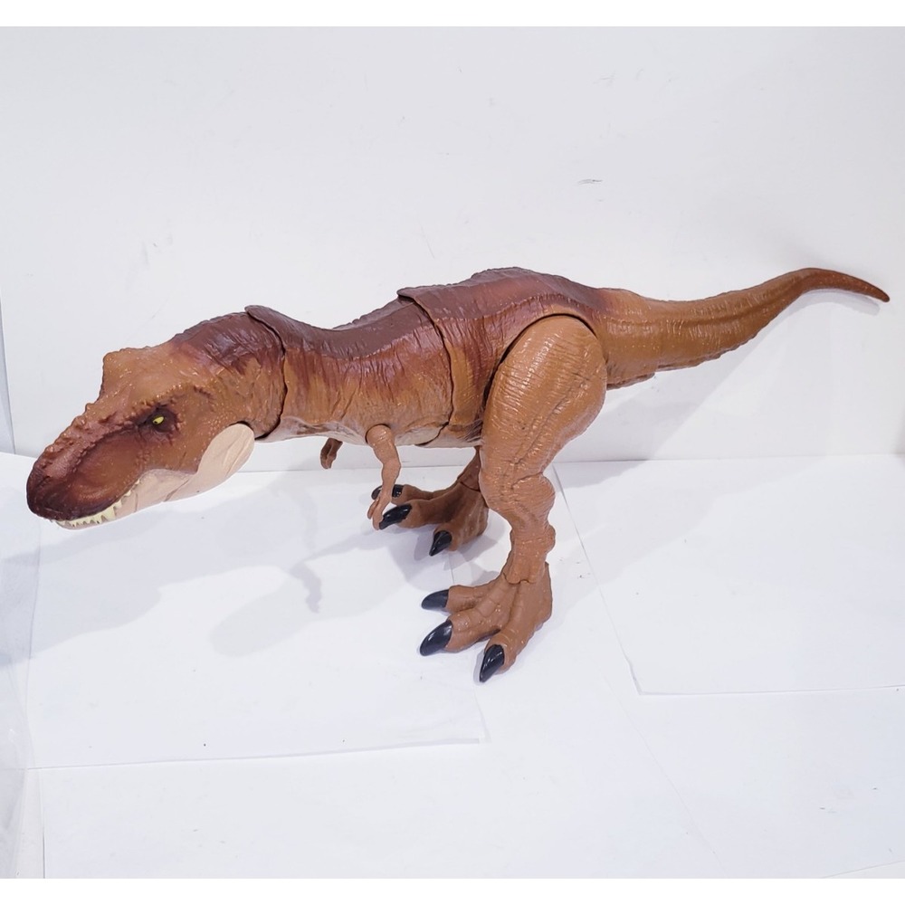 Jurassic World 2 Fallen Kingdom Thrash 'N Throw Tyrannosaurus Rex Roaring T-rex